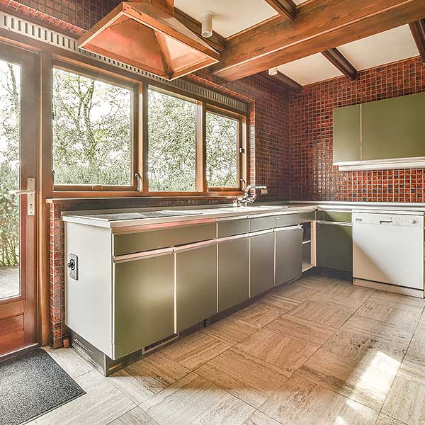 Kitchen ready for demolition